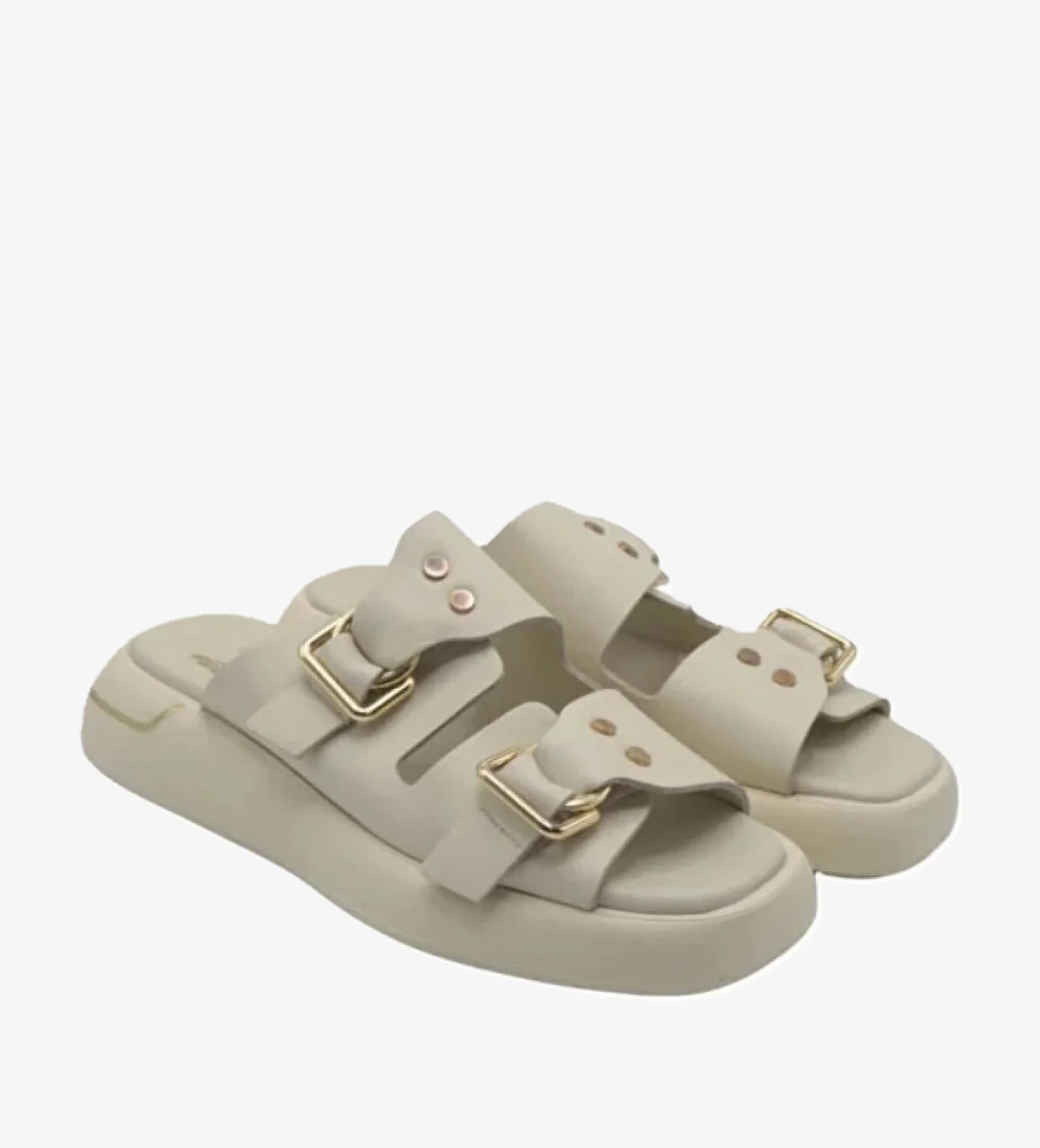 Rigitage Hakiki Deri Kadın Terlik