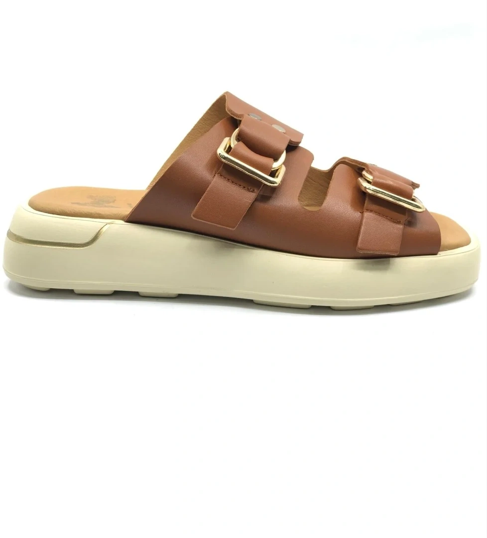 Rigitage Hakiki Deri Kadın Terlik