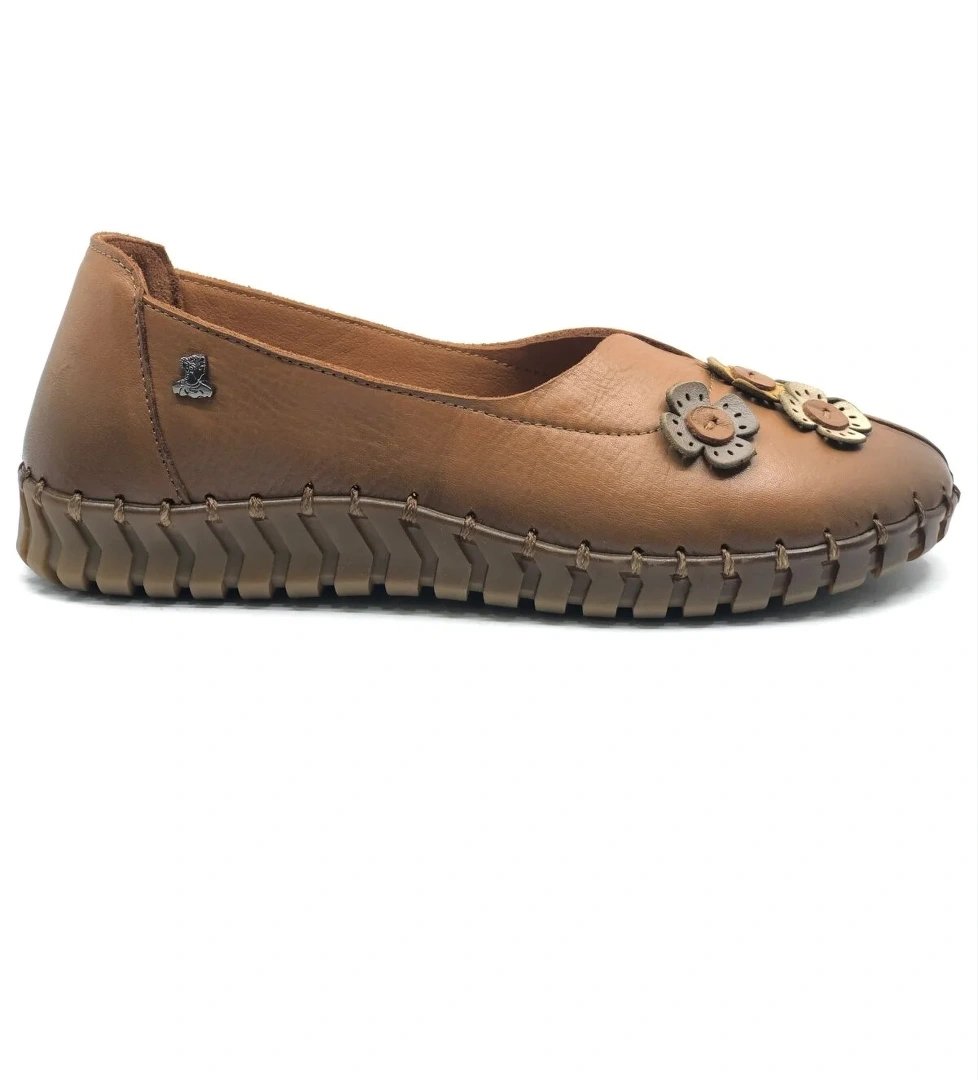 Itron Hakiki Deri Ortopedik Kadın Casual Ayakkabı