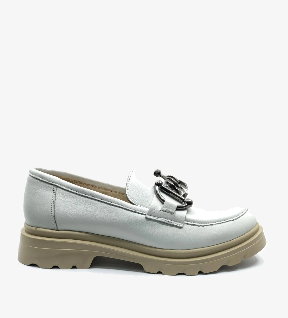 Hoags Hakiki Deri Ortopedik Oxford Kadın Klasik Ayakkabı - Görsel 1