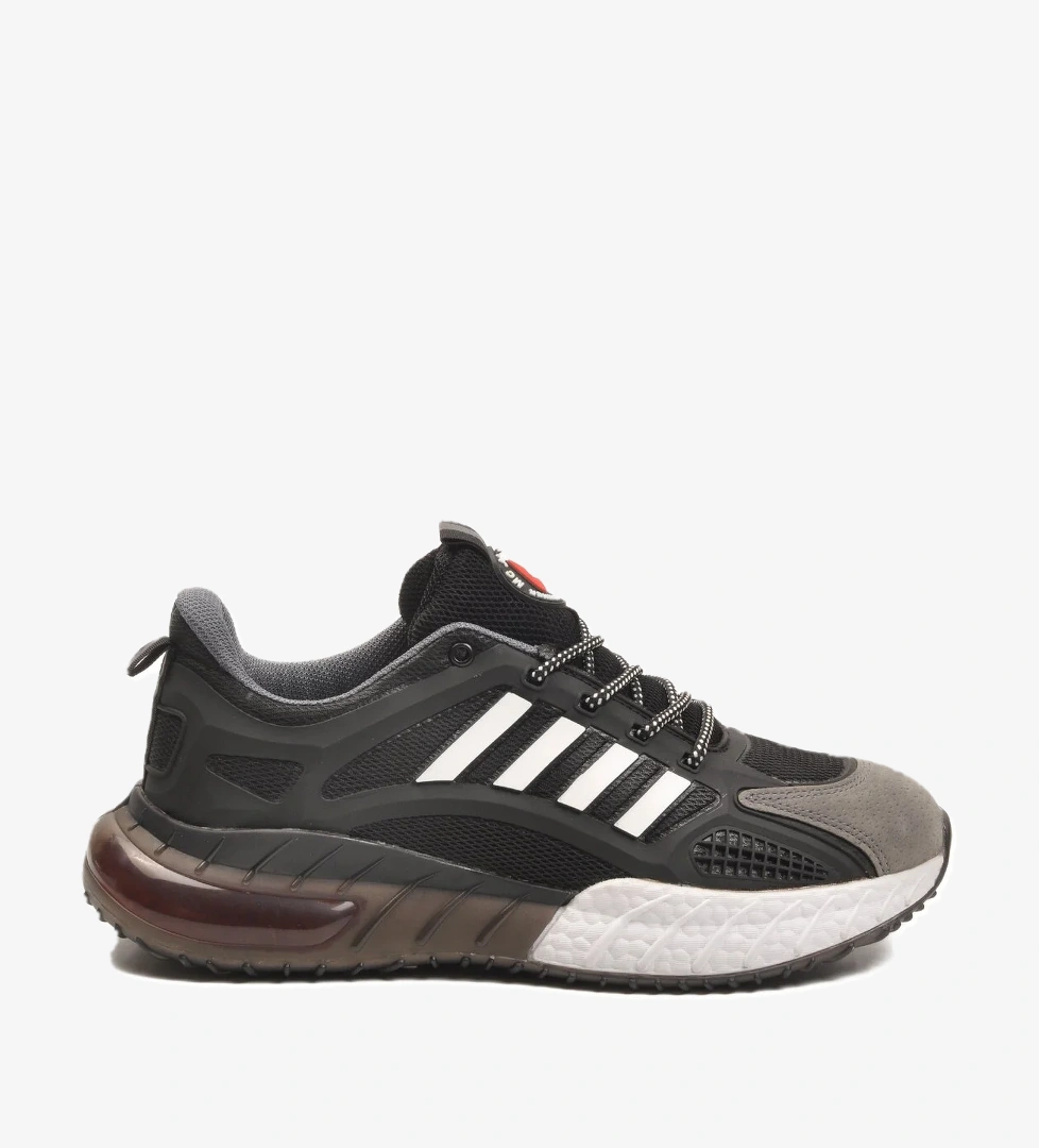 Füme Siyah Memory Foam Hafif Esnek Erkek Spor Ayakkabı 2237 M