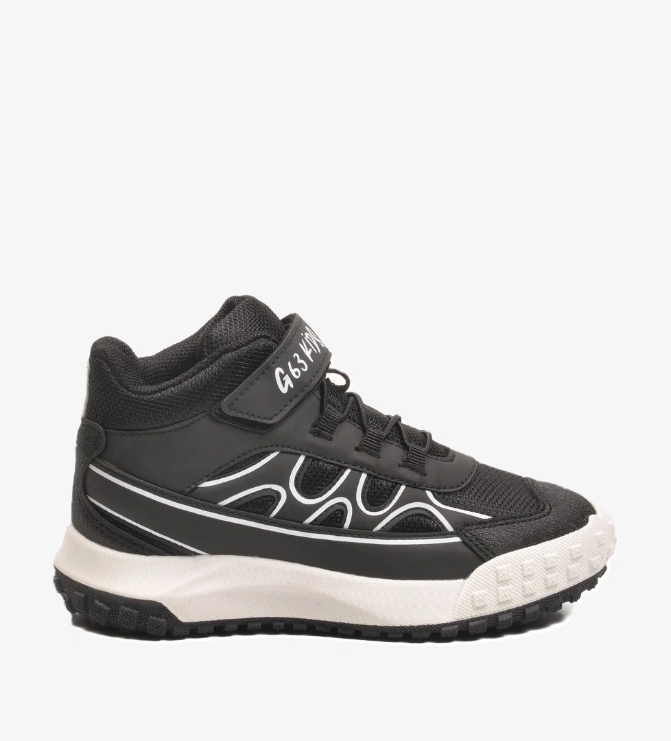 Siyah Beyaz Kaymaz Erkek Çocuk Bilek Boy Bot 2027 F - Görsel 1