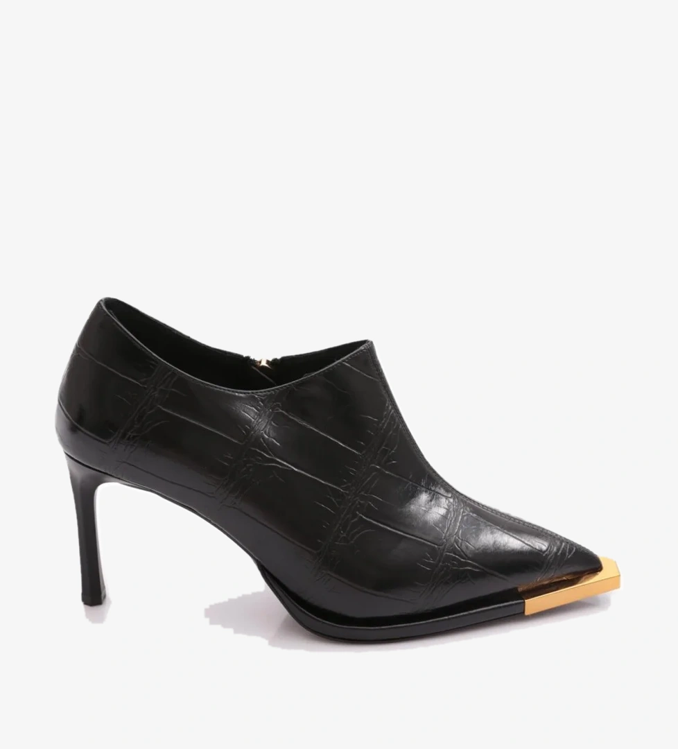 1257 Kadin Sivri Burun İnce Topuklu Bot