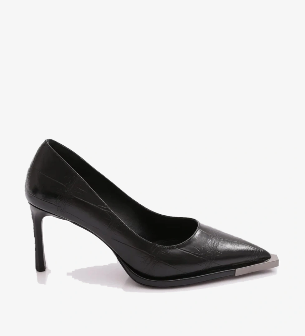 12054 Kadin Sivri Burun Topuklu Ayakkabi