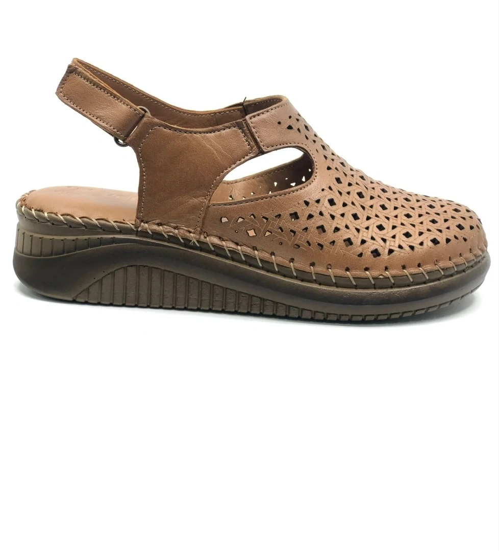 Venüs Vingo Hakiki Deri Comfort Ortopedik Kadın Sandalet model görseli