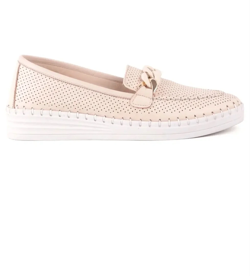 Venüs Blower Hakiki Deri Kadın Babet Ayakkabı model görseli