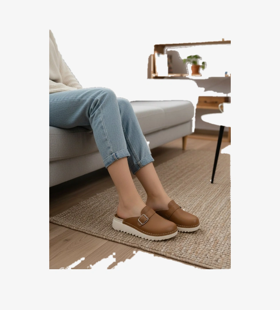 PR Tokalı Ortopedik Yumuşak Taban Kadın Terlik