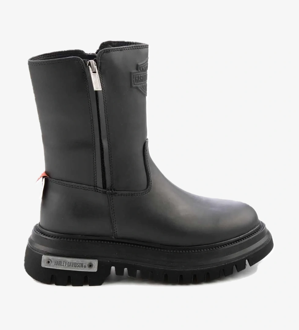 Black Leather Kadın Bot &amp; Bootie HD0777002603 - Görsel 1