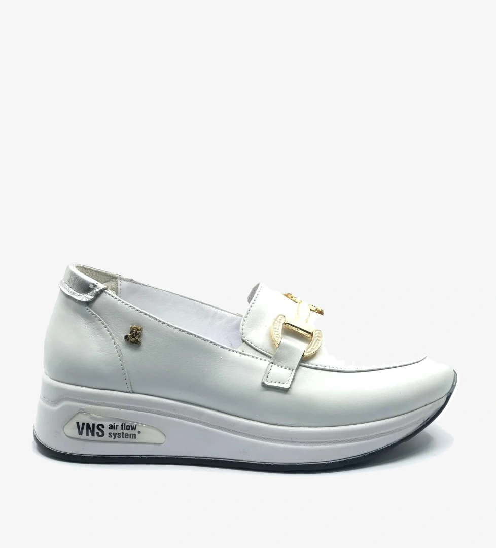 Guye Hakiki Deri Ortopedik Oxford Kadın Aır-Flow Taban Klasik Ayakkabı - Görsel 1