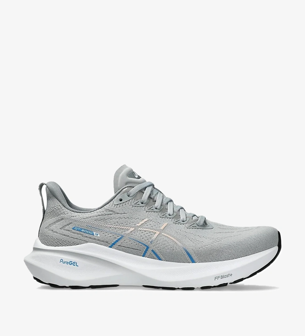 Asics Asics Gri 1012B666-022 Gt-2000 13 Kadın Koşu Ayakkabısı Sneaker | Flo Gri - 1. görsel