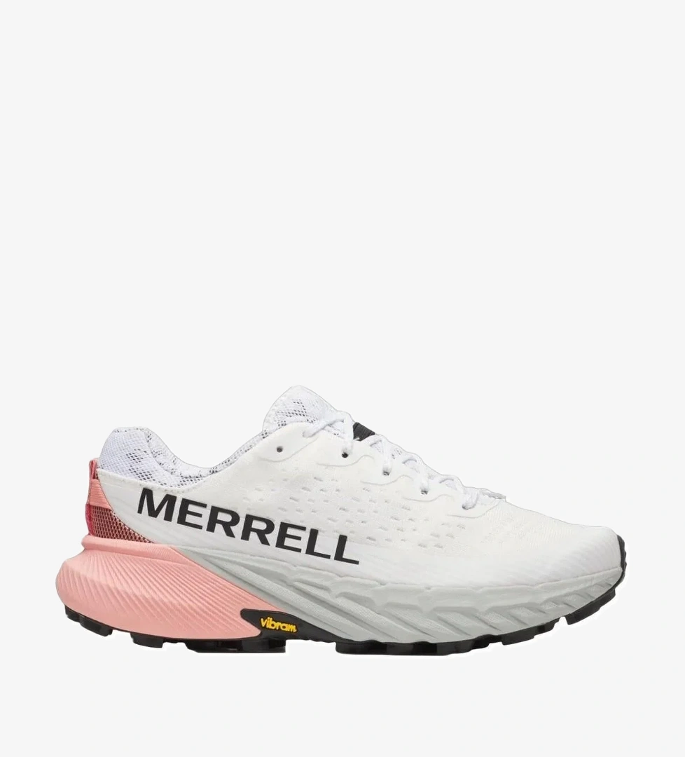 Merrell Merrell Beyaz J068374 Agility Peak 5 Kadın Koşu Ayakkabısı Sneaker | Flo Beyaz - 1. görsel