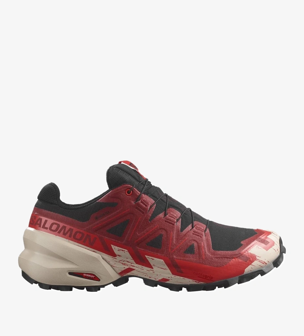 Salomon Salomon Siyah L47301800 Speedcross 6 Gtx Erkek Koşu Ayakkabısı Sneaker | Flo Siyah - 1. görsel