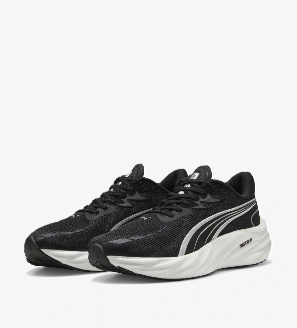 Puma Puma Siyah 31114001 Velocity Nitro 4 Erkek Koşu Ayakkabısı Sneaker | Flo Siyah - 1. görsel