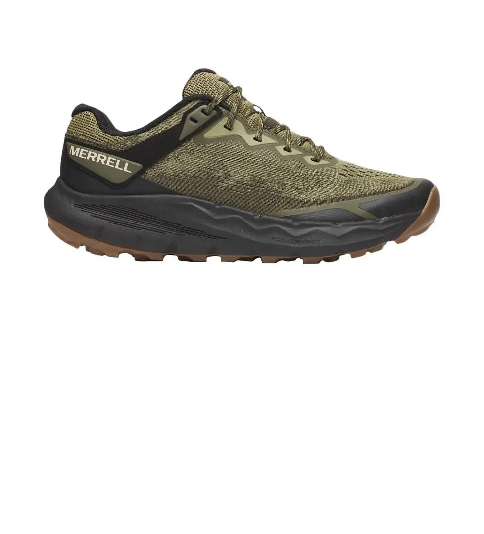 Merrell Merrell Yeşil J068563 Nova 4 Erkek Koşu Ayakkabısı Sneaker | Flo Yeşil - 1. görsel