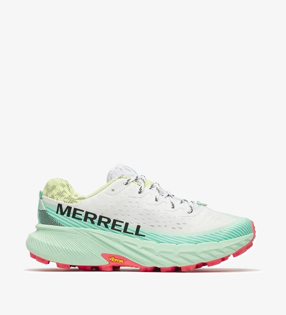 Merrell Merrell Beyaz J068384 Agility Peak 5 Kadın Koşu Ayakkabısı Sneaker | Flo Beyaz - 1. görsel