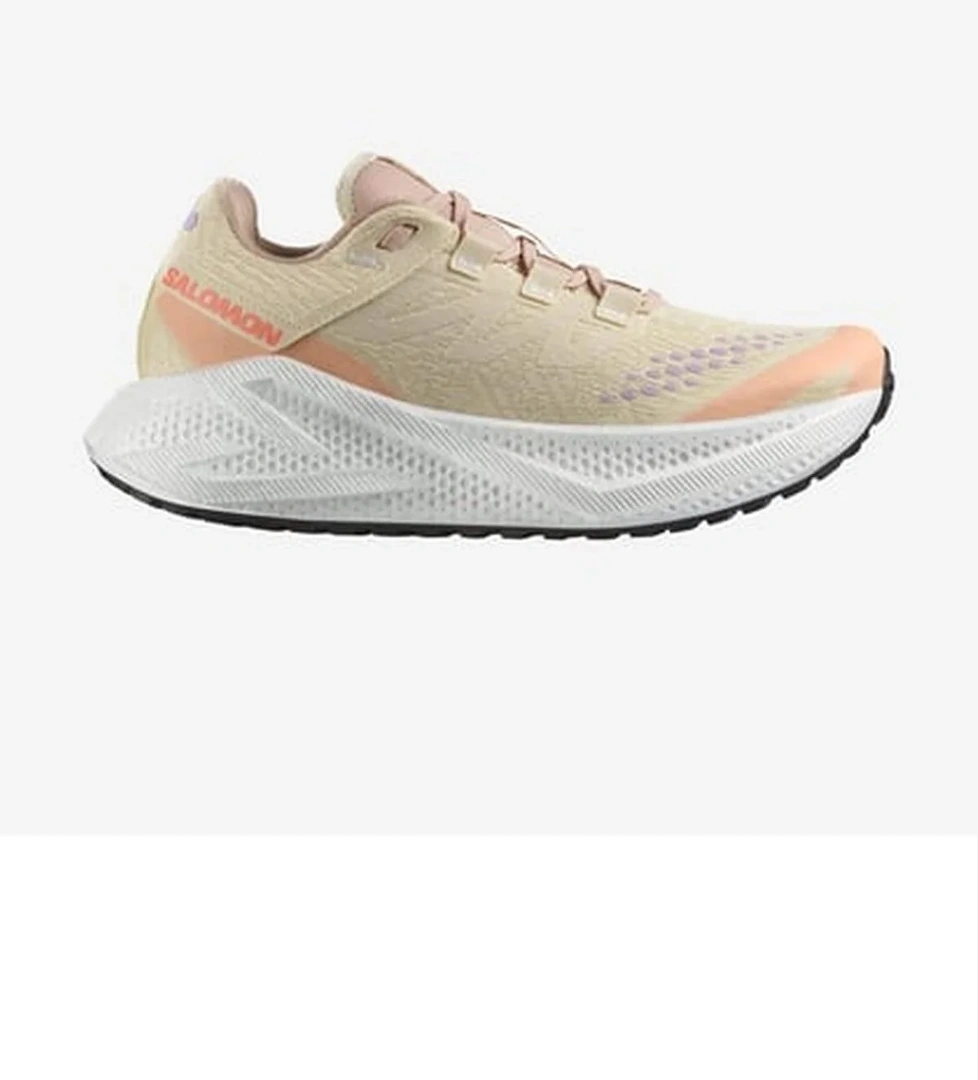 Salomon Salomon Bej L47812500 Aero Glide 3 Grvl W Kadın Koşu Ayakkabısı Sneaker | Flo Bej - 1. görsel