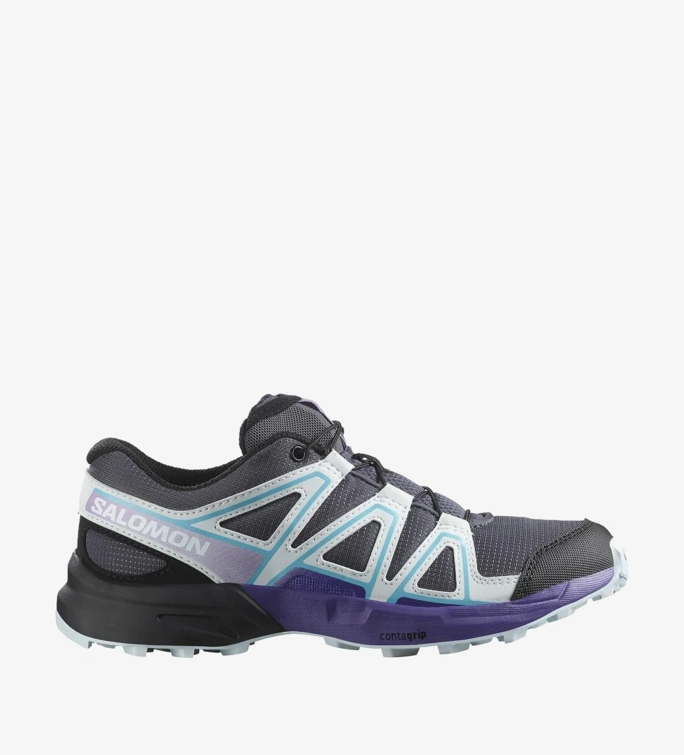 Salomon Salomon Gri L47733200 Speedcross J Çocuk Outdoor Ayakkabısı | Flo Gri - 1. görsel