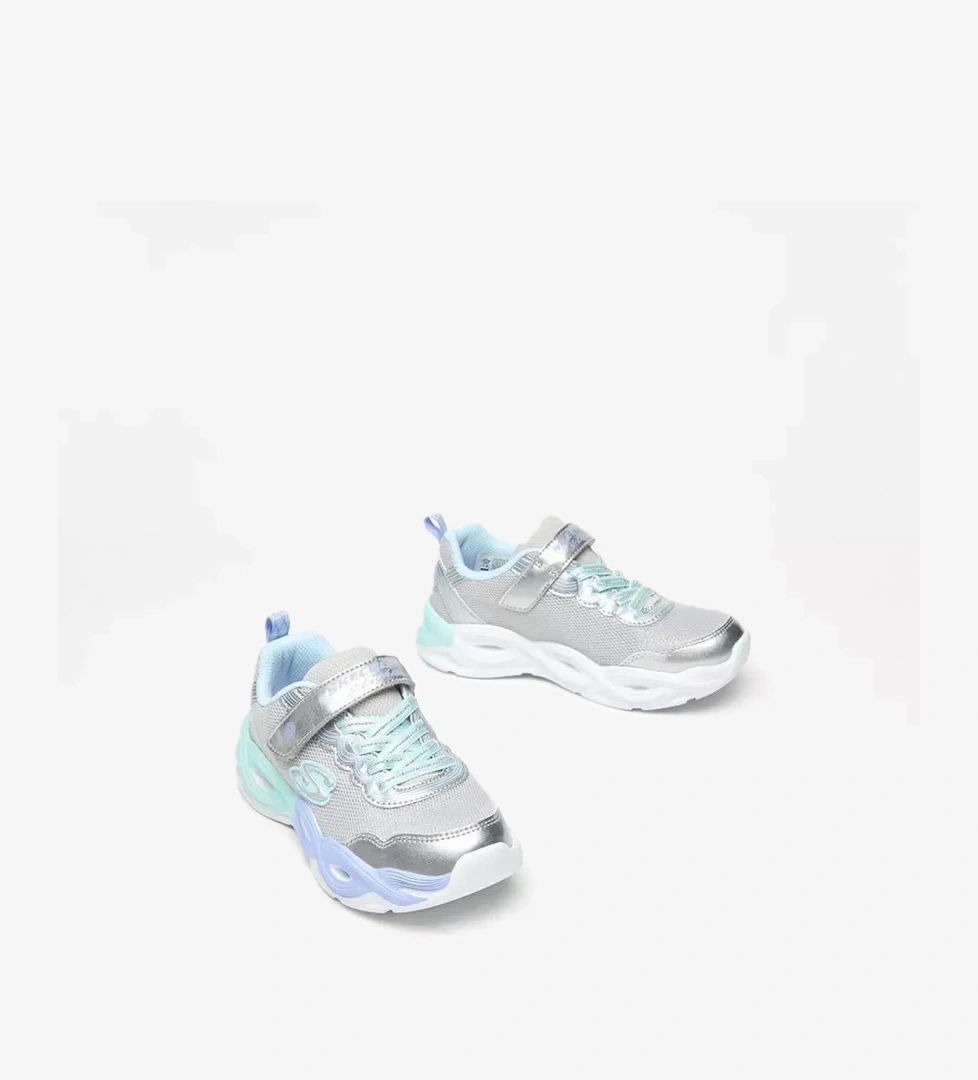 Skechers Skechers Gri 303717L SMLT Twisty Glow Kız Çocuk Spor Ayakkabı Casual Ayakkabı | Flo Gri - 1. görsel