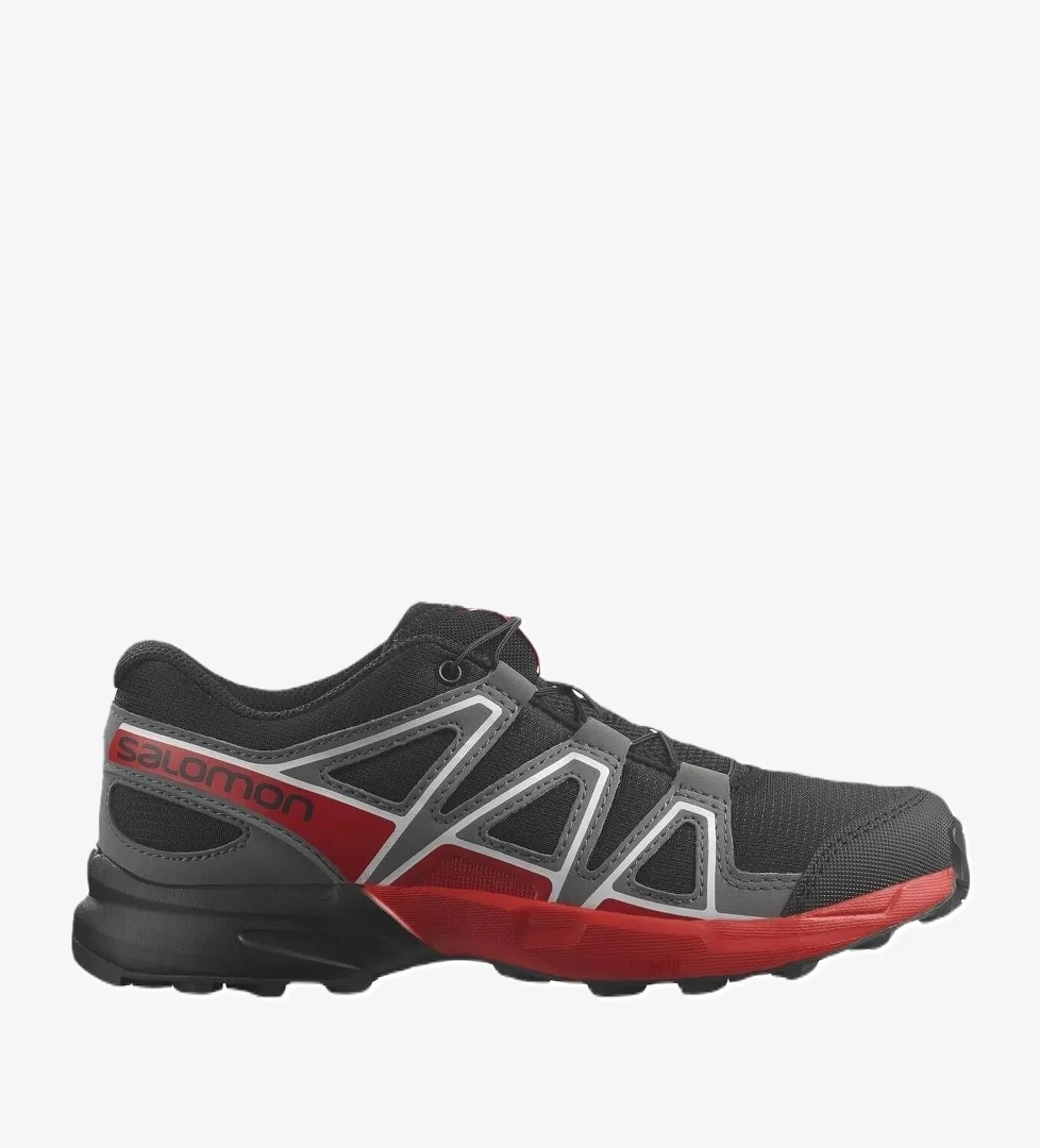 Salomon Salomon Siyah L47279200 Speedcross J Çocuk Outdoor Ayakkabısı | Flo Siyah - 1. görsel