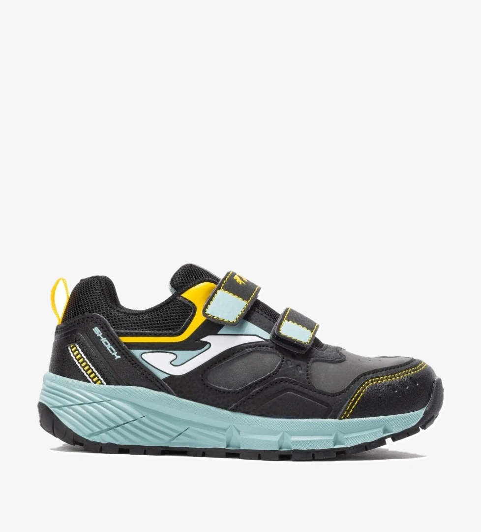 Joma Joma Siyah JSHOW2501V Shock Jr Çocuk Yürüyüş Ayakkabısı Sneaker | Flo Siyah - 1. görsel