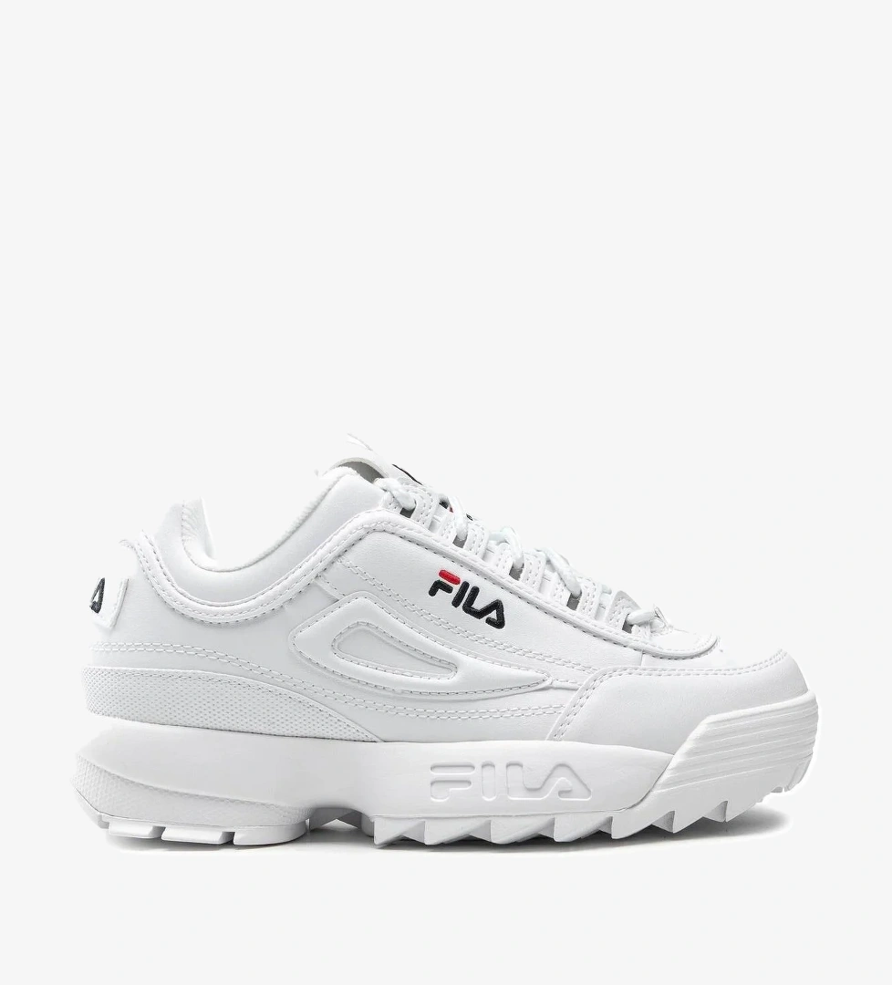 Fila Fila Beyaz FFT0029.10004 Disruptor Teens Kadın Günlük Spor Ayakkabı Sneaker | Flo Beyaz - 1. görsel