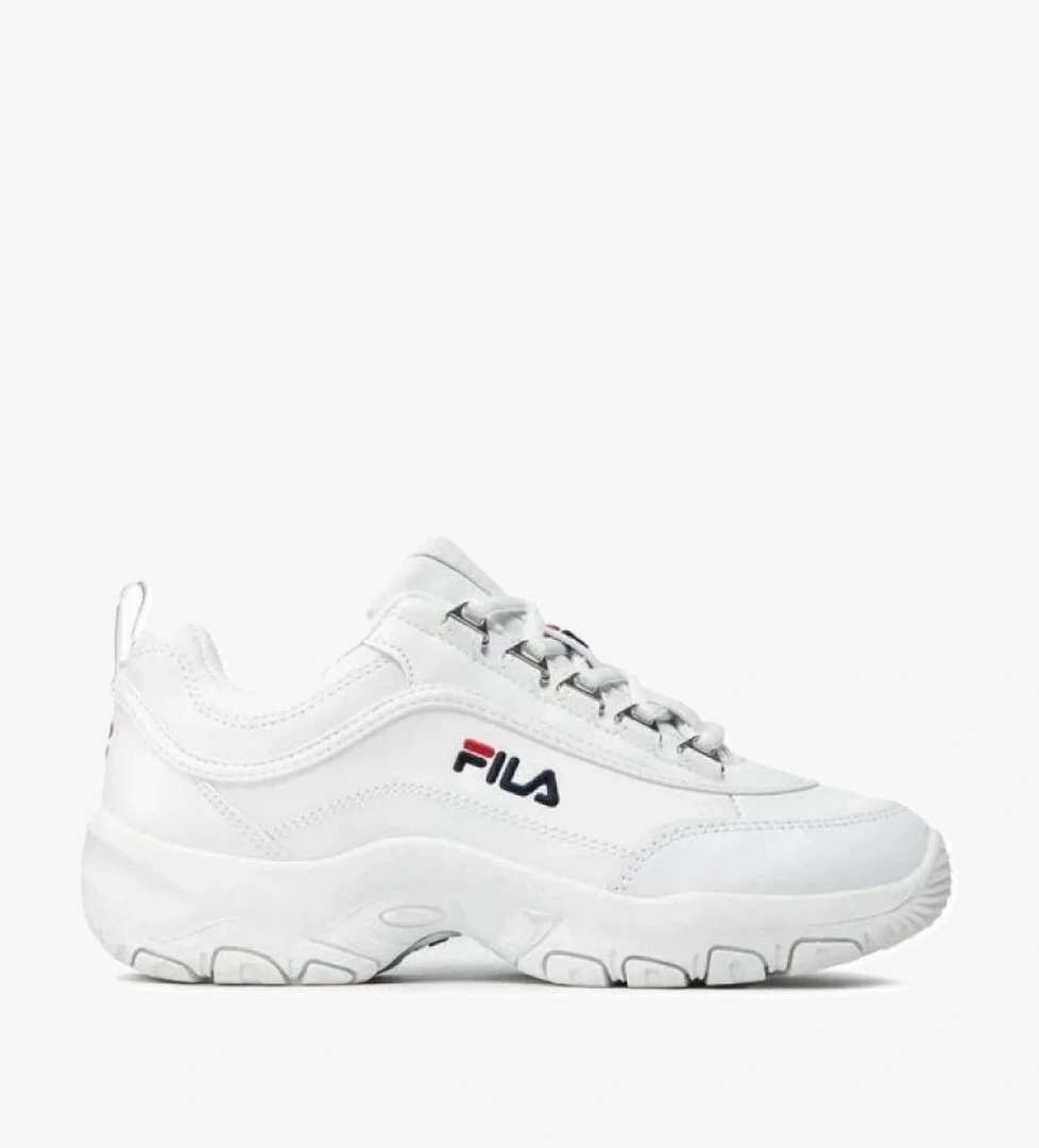 Fila Fila Beyaz FFT0009.10004 Strada Teens Kadın Günlük Spor Ayakkabı Sneaker | Flo Beyaz - 1. görsel