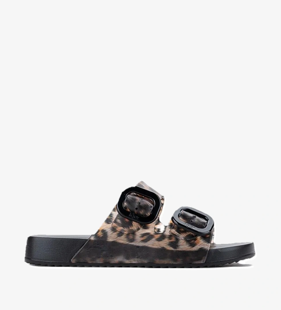 Igor Igor Siyah S10336-002 Habana Brillo Leo Kadın Terlik Sandalet & Terlik | Flo Siyah - 1. görsel