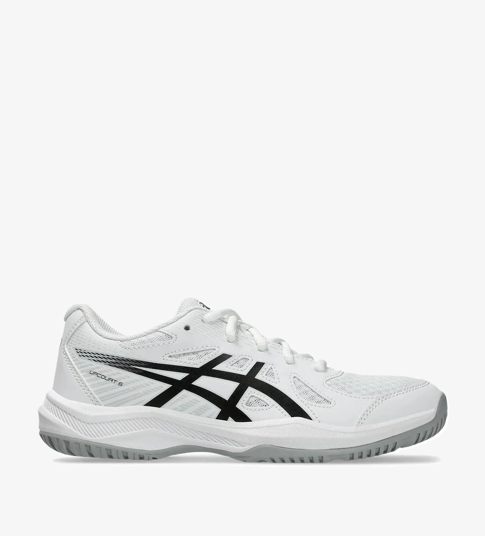 Asics Asics Beyaz 1074A045-101 Upcourt 6 Gs Çocuk Voleybol Ayakkabısı Sneaker | Flo Beyaz - 1. görsel