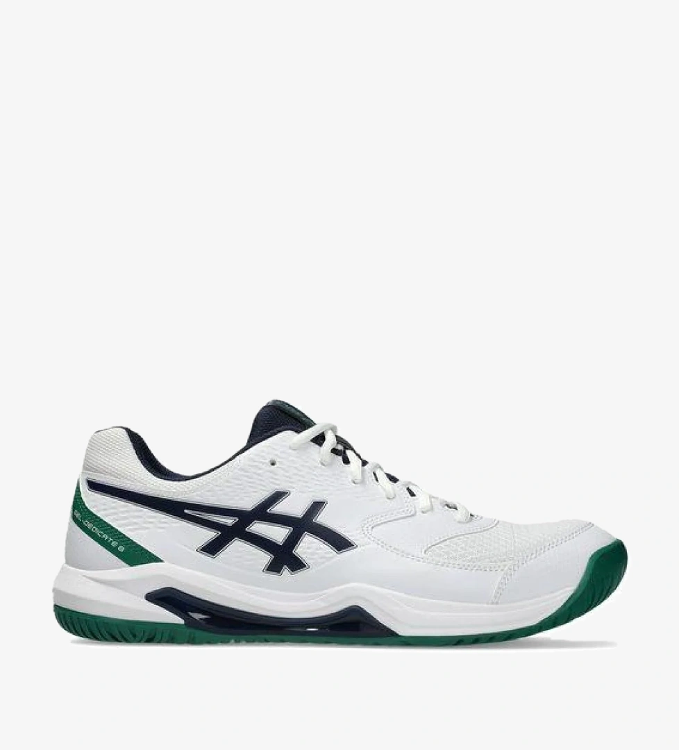 Asics Asics Beyaz 1041A408-105 Gel-Dedicate 8 Erkek Tenis Ayakkabısı Sneaker | Flo Beyaz - 1. görsel