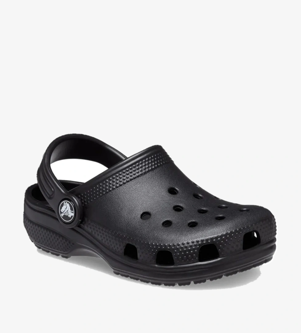 Crocs Crocs Siyah 206991-001 Classic Clog K Çocuk Sandalet Outdoor Ayakkabı | Flo Siyah - 1. görsel