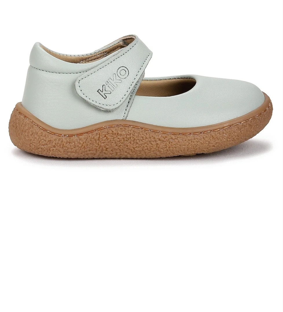 Lida %100 Deri Günlük Kız Bebek Babet Ayakkabı Su Yeşili