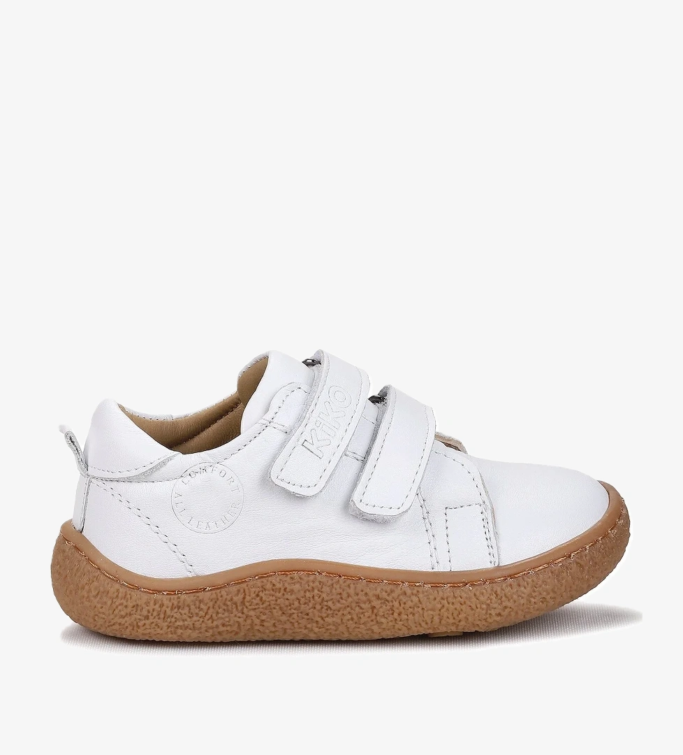 Luqa %100 Deri Günlük Erkek Bebek Spor Ayakkabı Beyaz