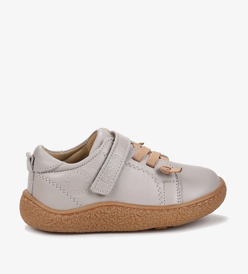 Arad %100 Deri Günlük Erkek Bebek Spor Ayakkabı Bej