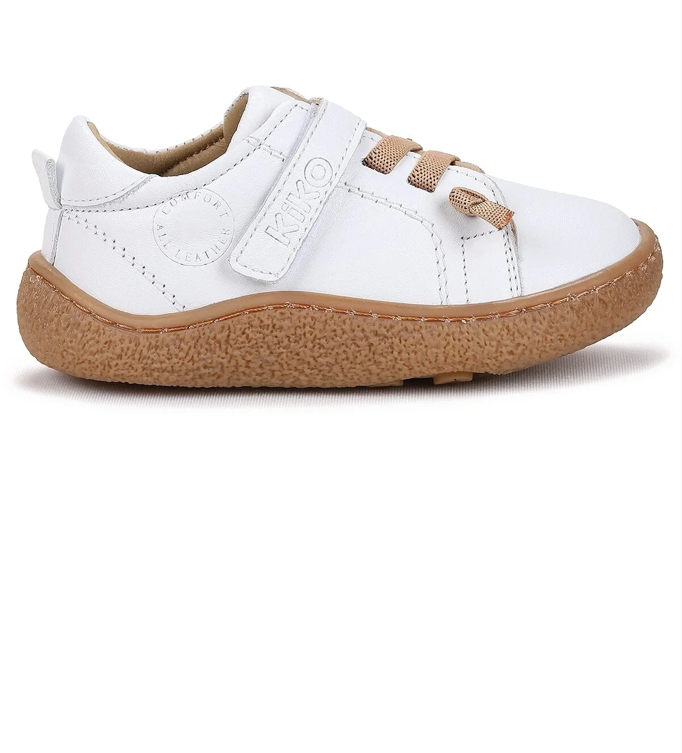 Arad %100 Deri Günlük Erkek Bebek Spor Ayakkabı Beyaz