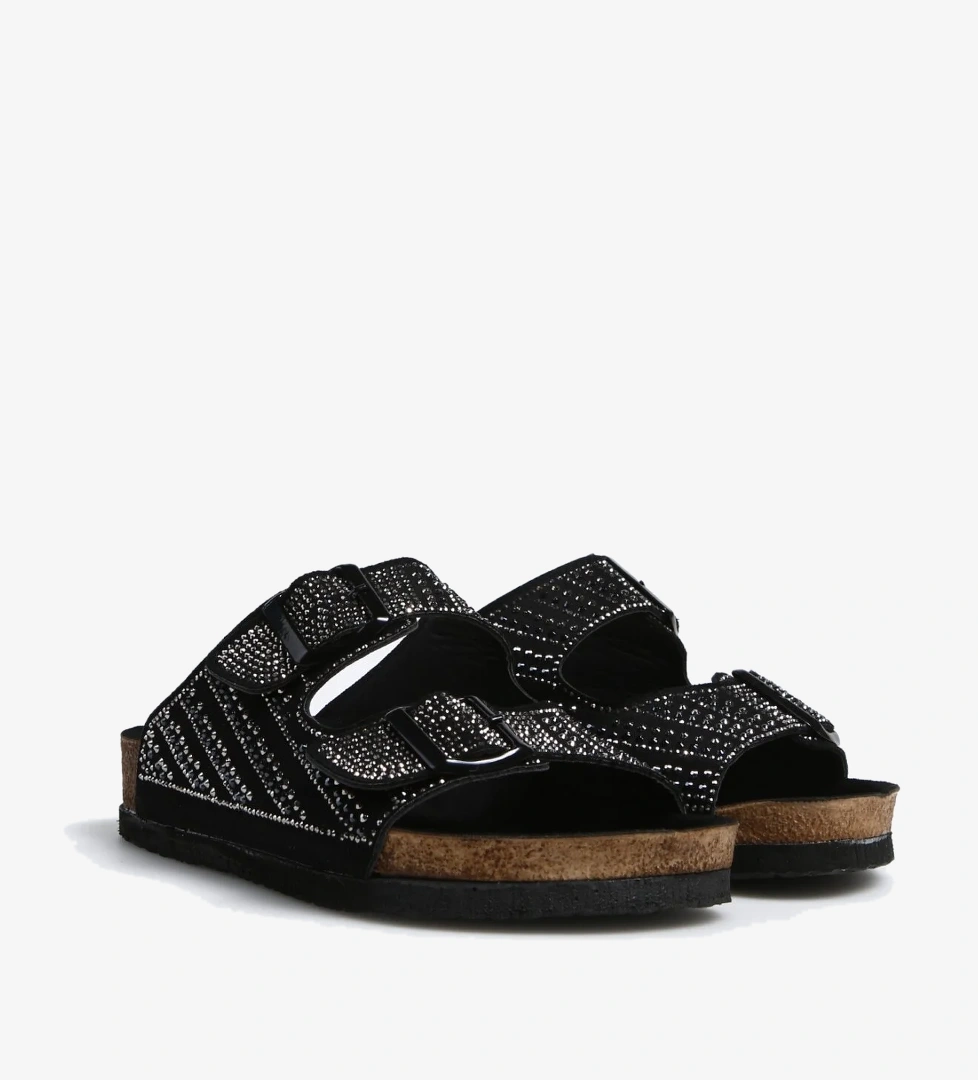 Fabrika Fabrika Siyah Kadın Terlik SHIRE Sandalet & Terlik | Flo Siyah - 1. görsel