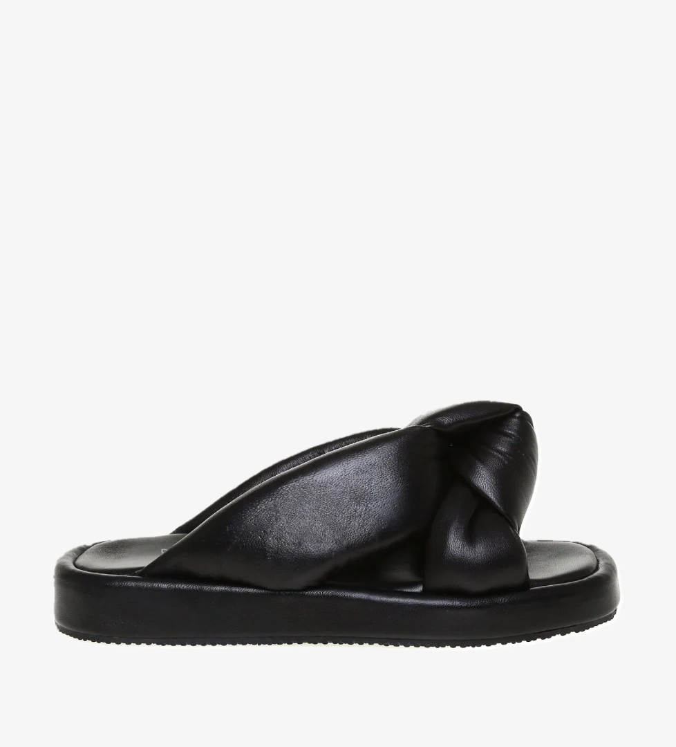 Fabrika Fabrika Siyah Kadın Terlik AGED Sandalet & Terlik | Flo Siyah - 1. görsel