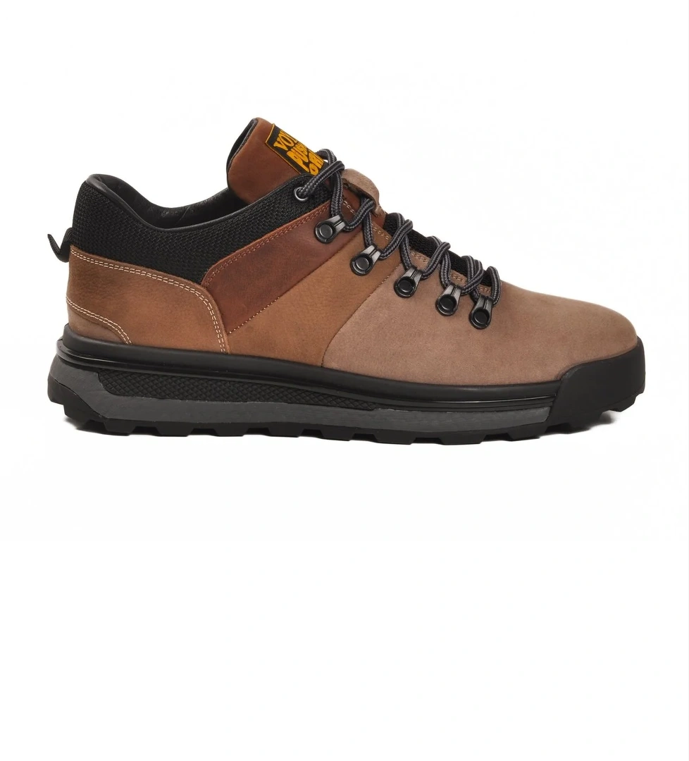 Voyager Vizon Siyah Nubuk Hakiki Deri Erkek Casual Ayakkabı 1111 M model görseli