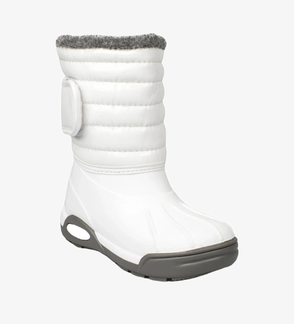 Igor Igor Beyaz W10168-001 Topo Ski Charol Çocuk Yağmur Çizmesi Bot | Flo Beyaz - 1. görsel