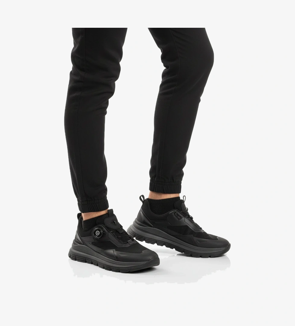 Voyager Voyager Siyah Misina Bağcıklı Erkek Casual Ayakkabı | Flo Siyah - 1. görsel