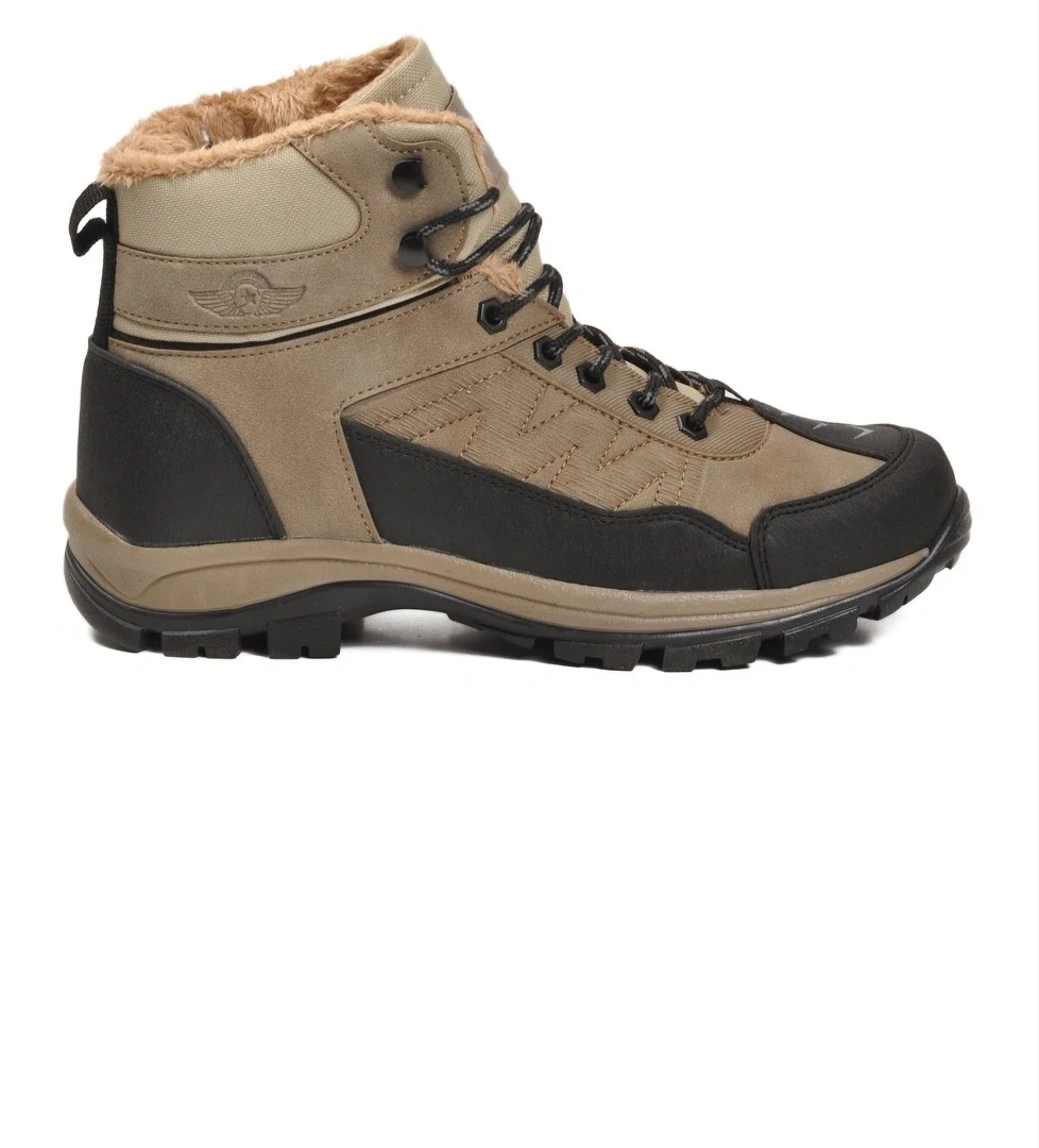Aspor Bej İçi Kürklü Erkek Outdoor Bot