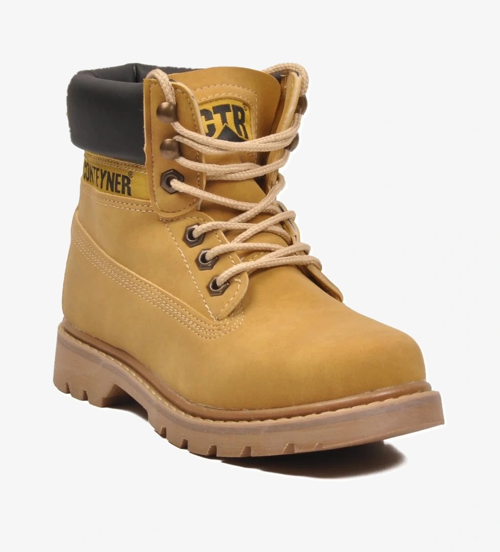 Conteyner Conteyner Çok Renkli 922 Kaymaz Taban Camel Nubuk Unisex Bot | Flo Çok Renkli - 1. görsel