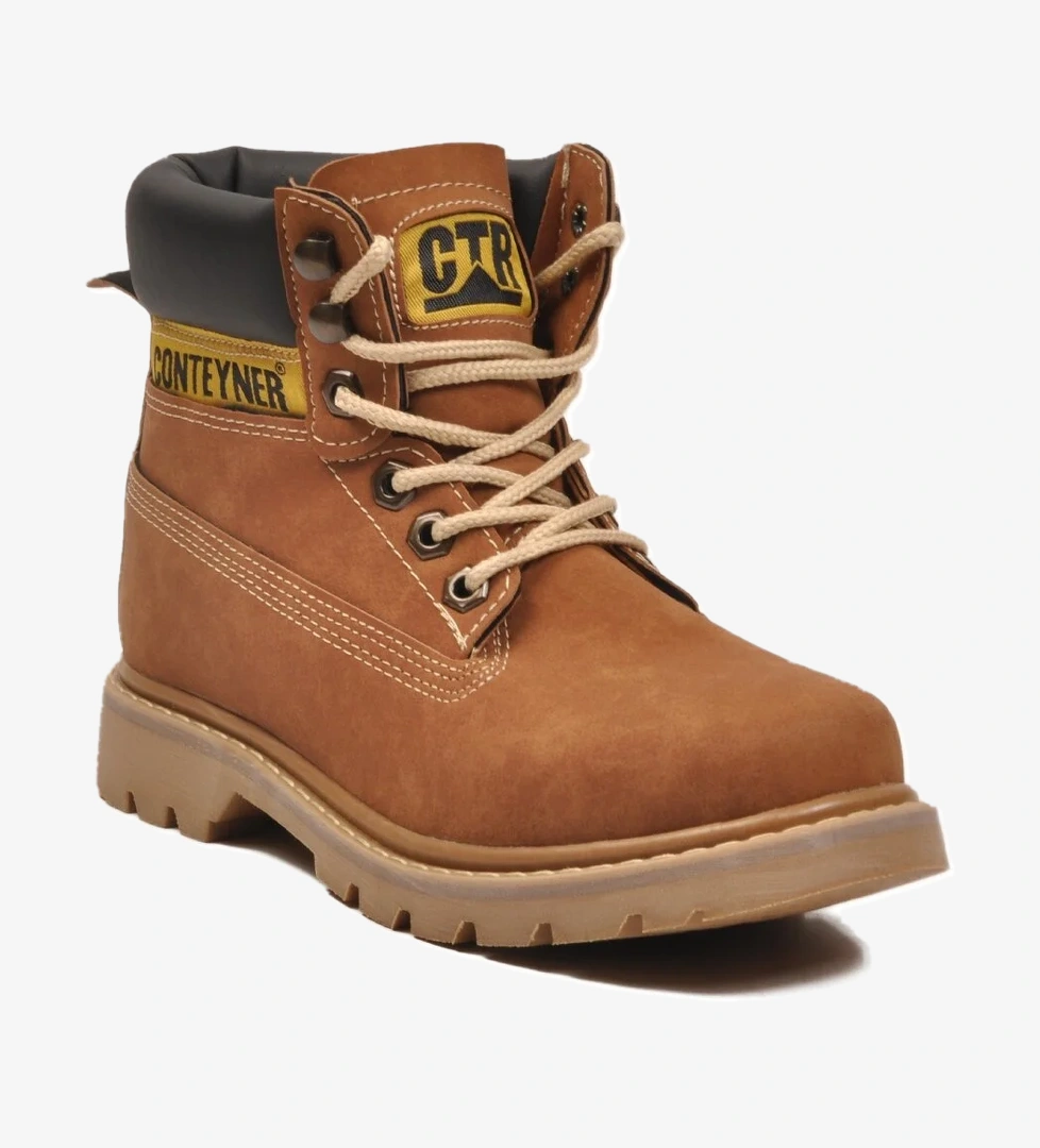 Conteyner Conteyner 922 Kaymaz Taban Tarçın Nubuk Unisex Bot | Flo Taba - 1. görsel