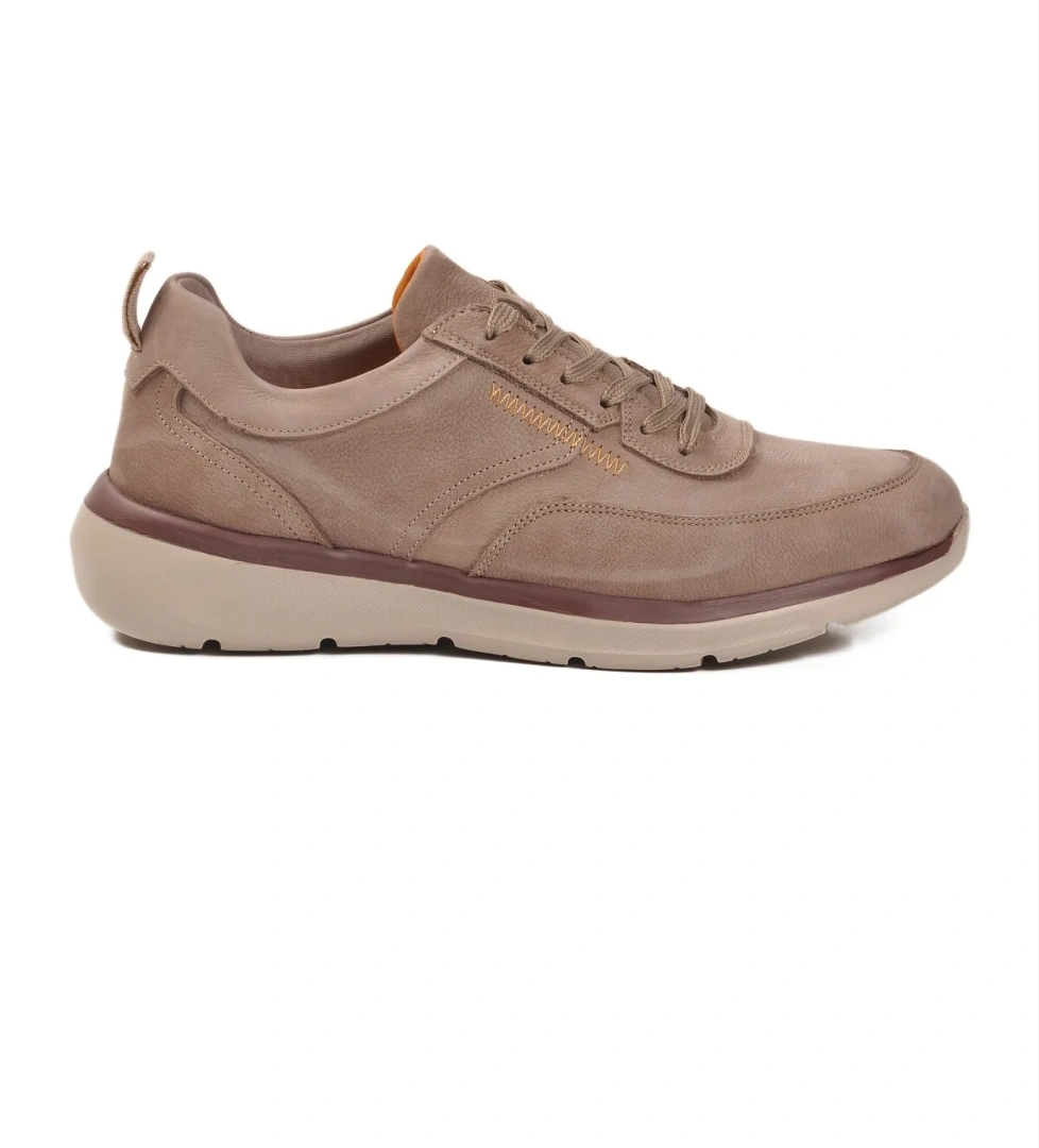 Ayakmod Ayakmod 252012 Hakiki Deri Vizon Nubuk Erkek Günlük Ayakkabı Casual Ayakkabı | Flo Vizon - 1. görsel