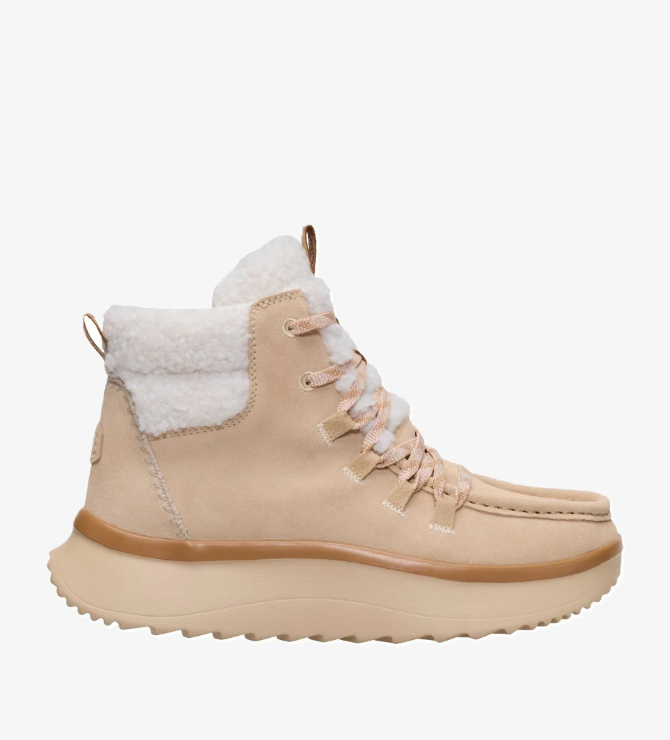 Hey Dude Hey Dude Bej Wendy Peak Apres Suede Kadın Bot Outdoor Ayakkabı | Flo Bej - 1. görsel