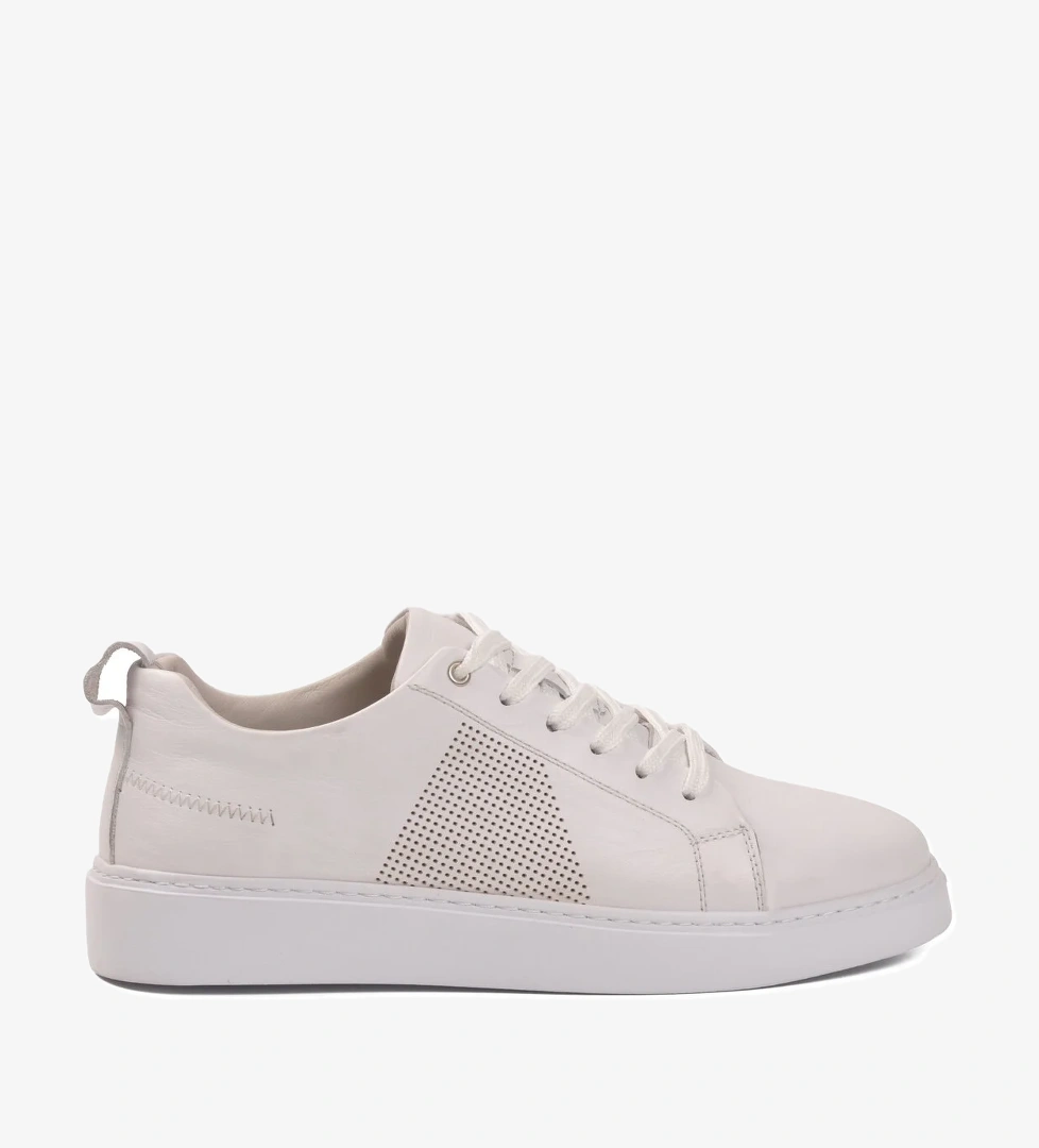 Ayakmod Ayakmod Beyaz Hakiki Deri Erkek Casual Ayakkabı 061316L M | Flo Beyaz - 1. görsel