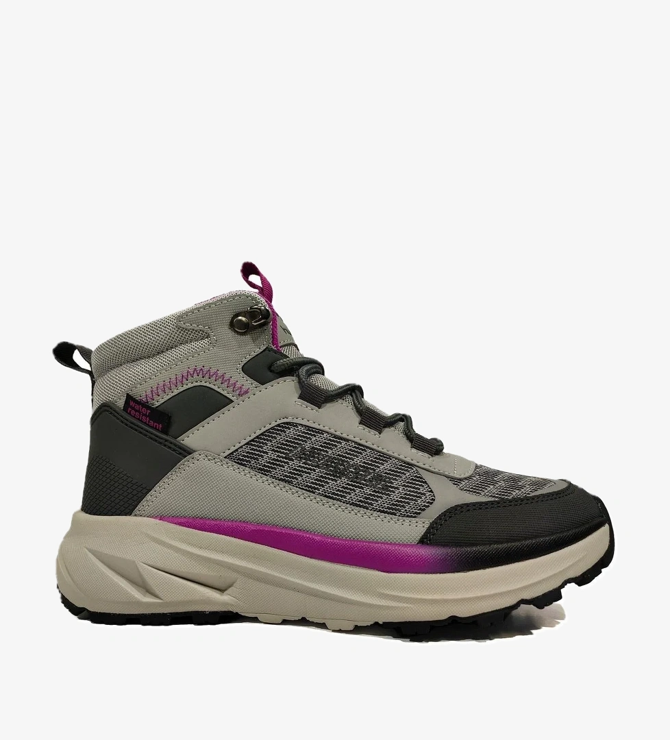 Hummel Hummel Gri 900611-3391 Urza High Kadın Outdoor Ayakkabısı | Flo Gri - 1. görsel