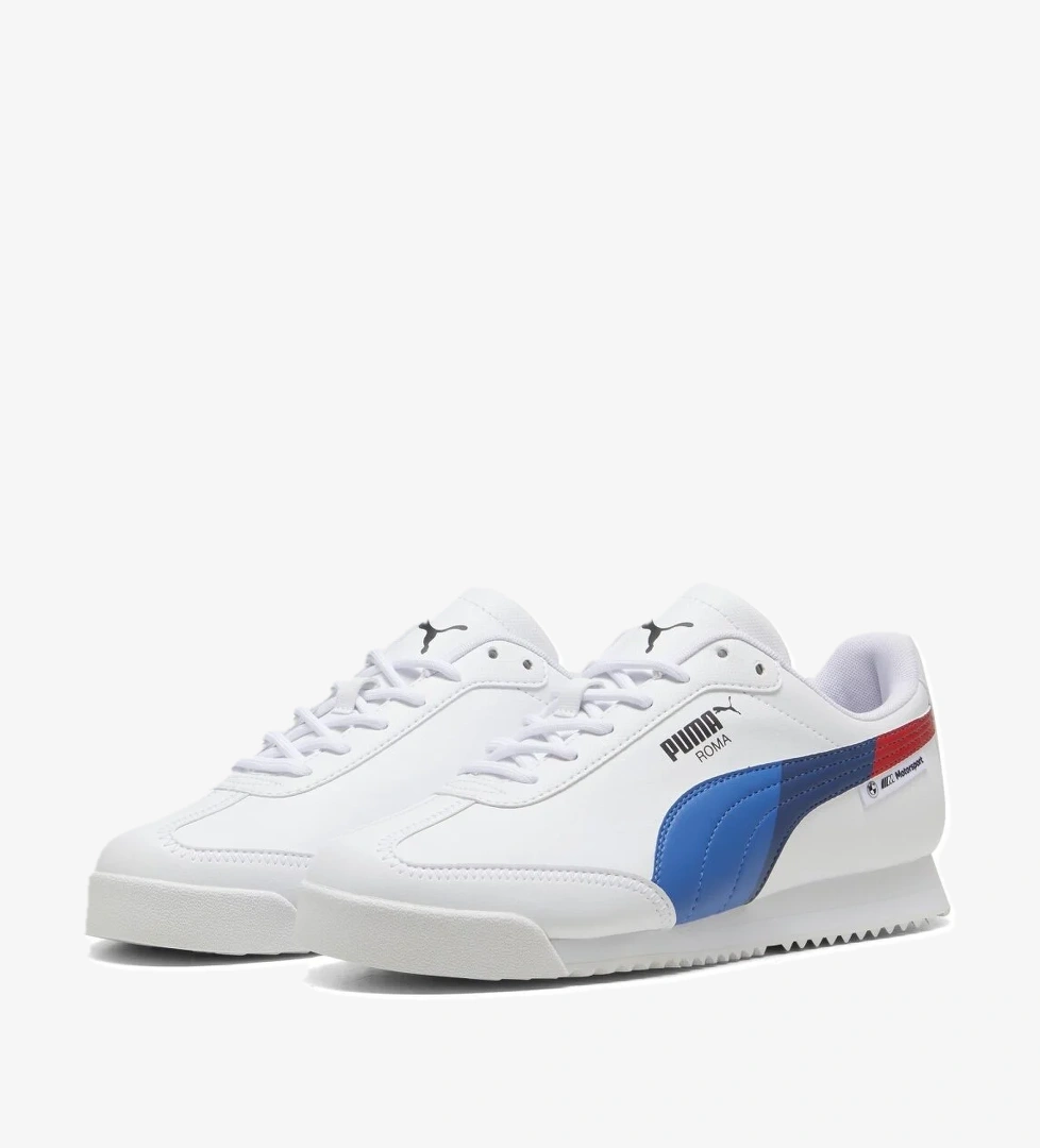 Puma Puma Beyaz 30835302 Bmw Mms Roma Via Erkek Günlük Spor Ayakkabı Sneaker | Flo Beyaz - 1. görsel