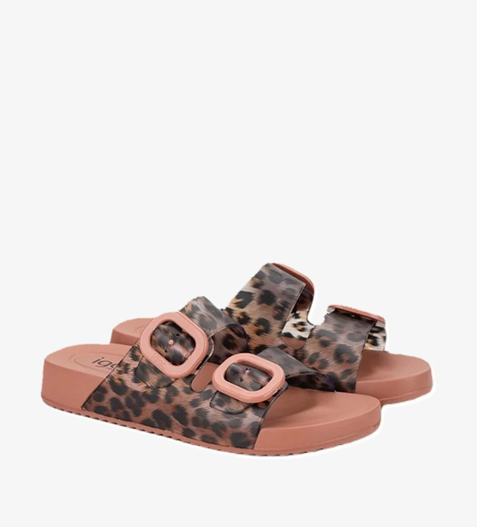 S10336-381 Habana Brillo Leo Kadın Terlik