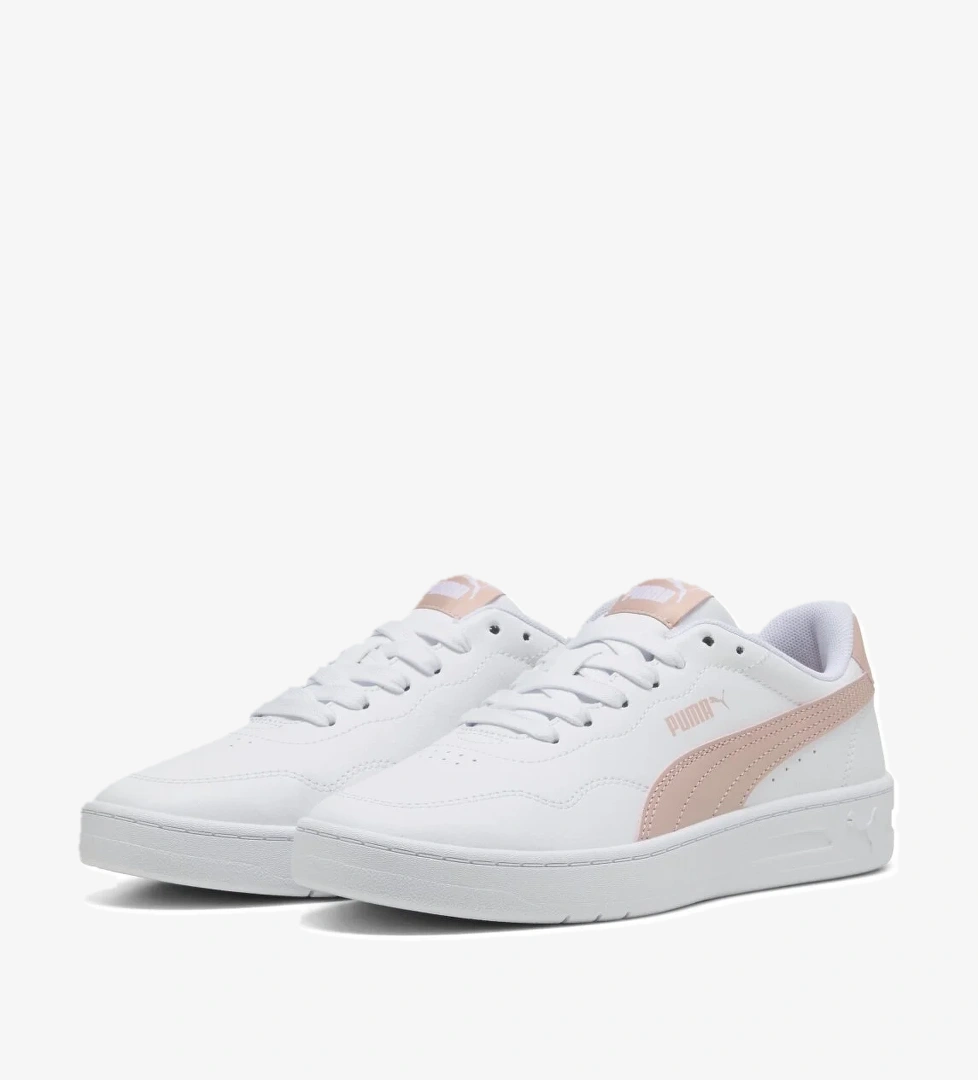 Puma Puma Beyaz 40036704 Court Lally Kadın Günlük Spor Ayakkabı Sneaker | Flo Beyaz - 1. görsel