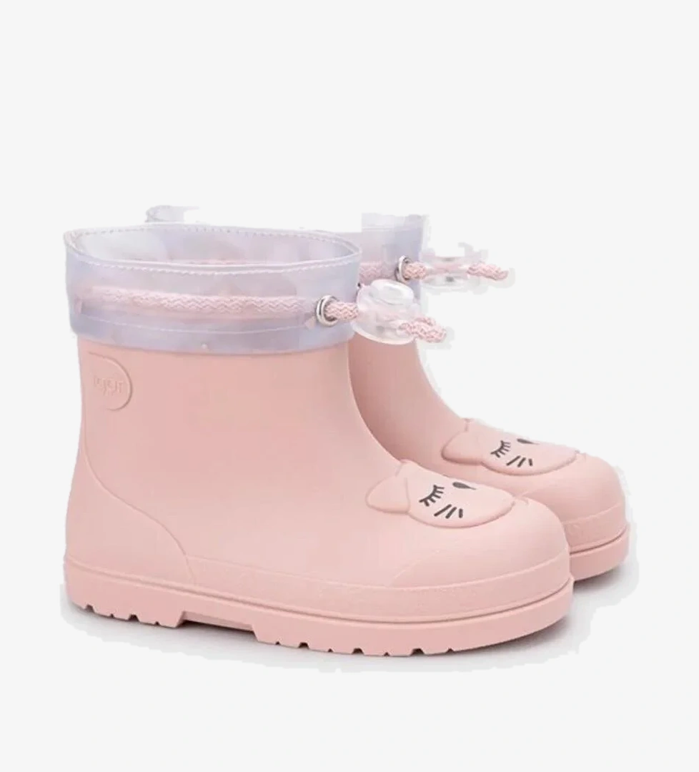 Igor Igor Pembe CC334-197 Mendi Gato Borreguito Kız Çocuk Yağmur Çizmesi Bot | Flo Pembe - 1. görsel
